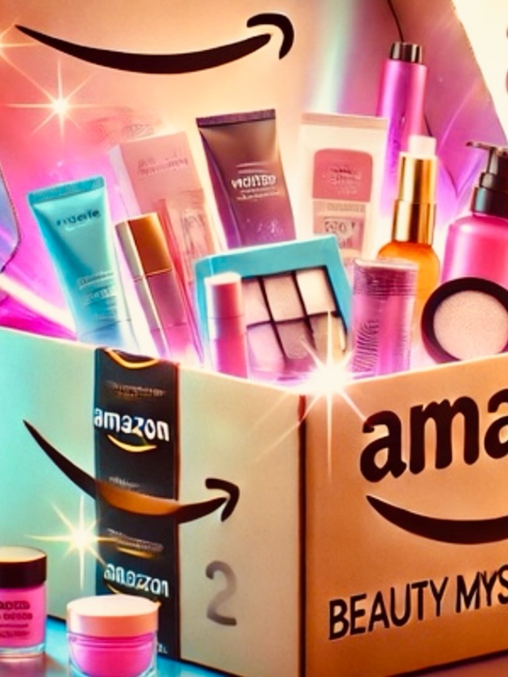 Amazon Mystery Boxes $199 MSRP 10-20 Beauty & Makeup Items Overstock Bundles Box